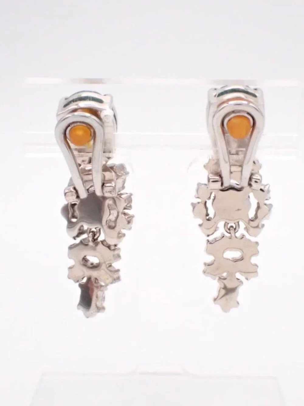 Prada Clip-On Earrings with Dustbag & Box - Picture 2 of 4